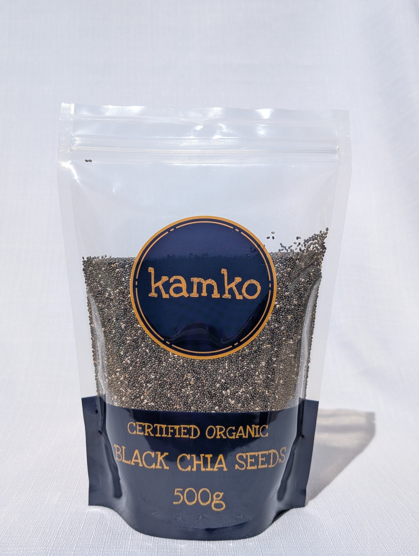 kamko organic black chia seeds