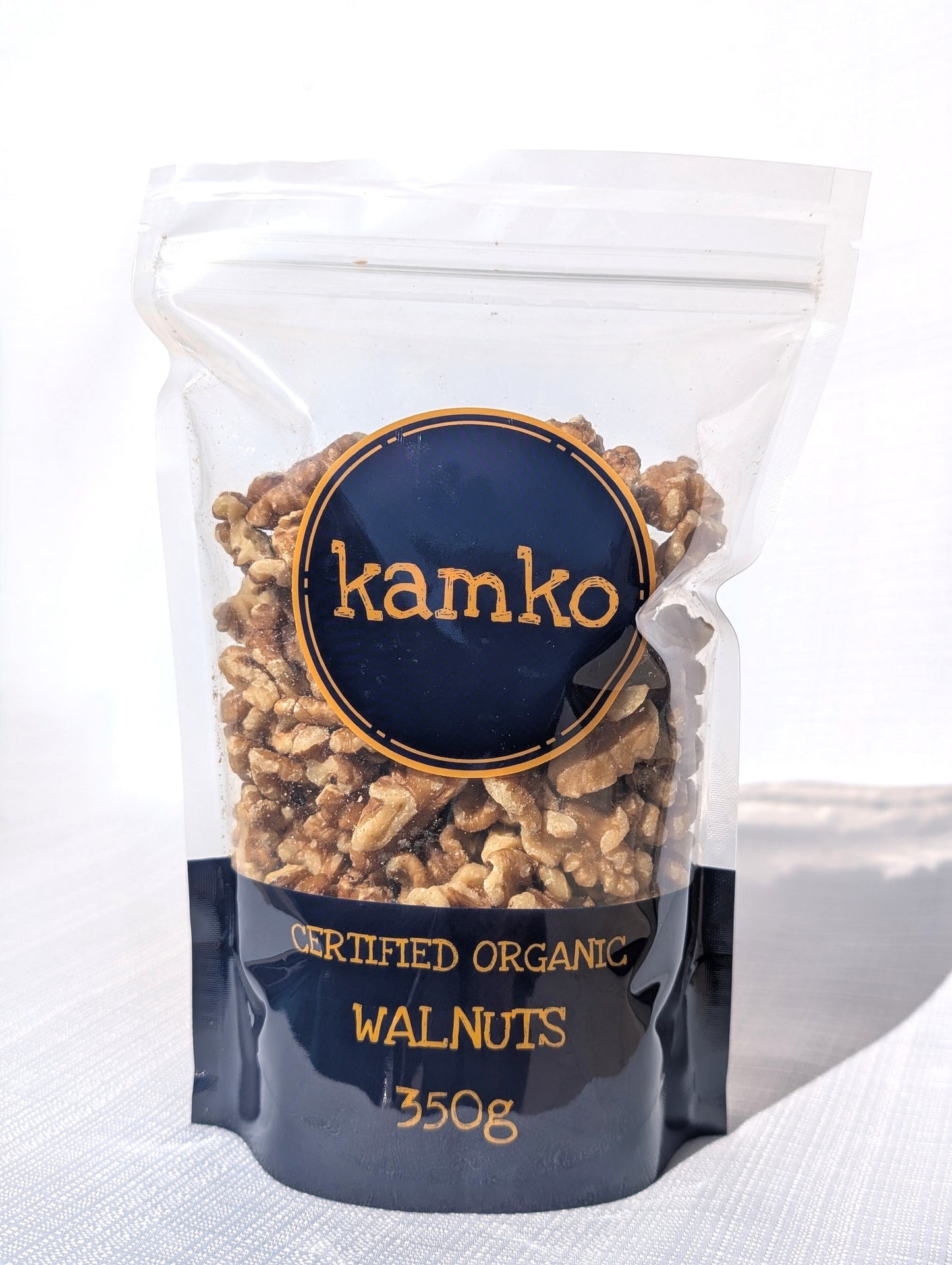 kamko certified organic walnuts freshly packed in Western Australia